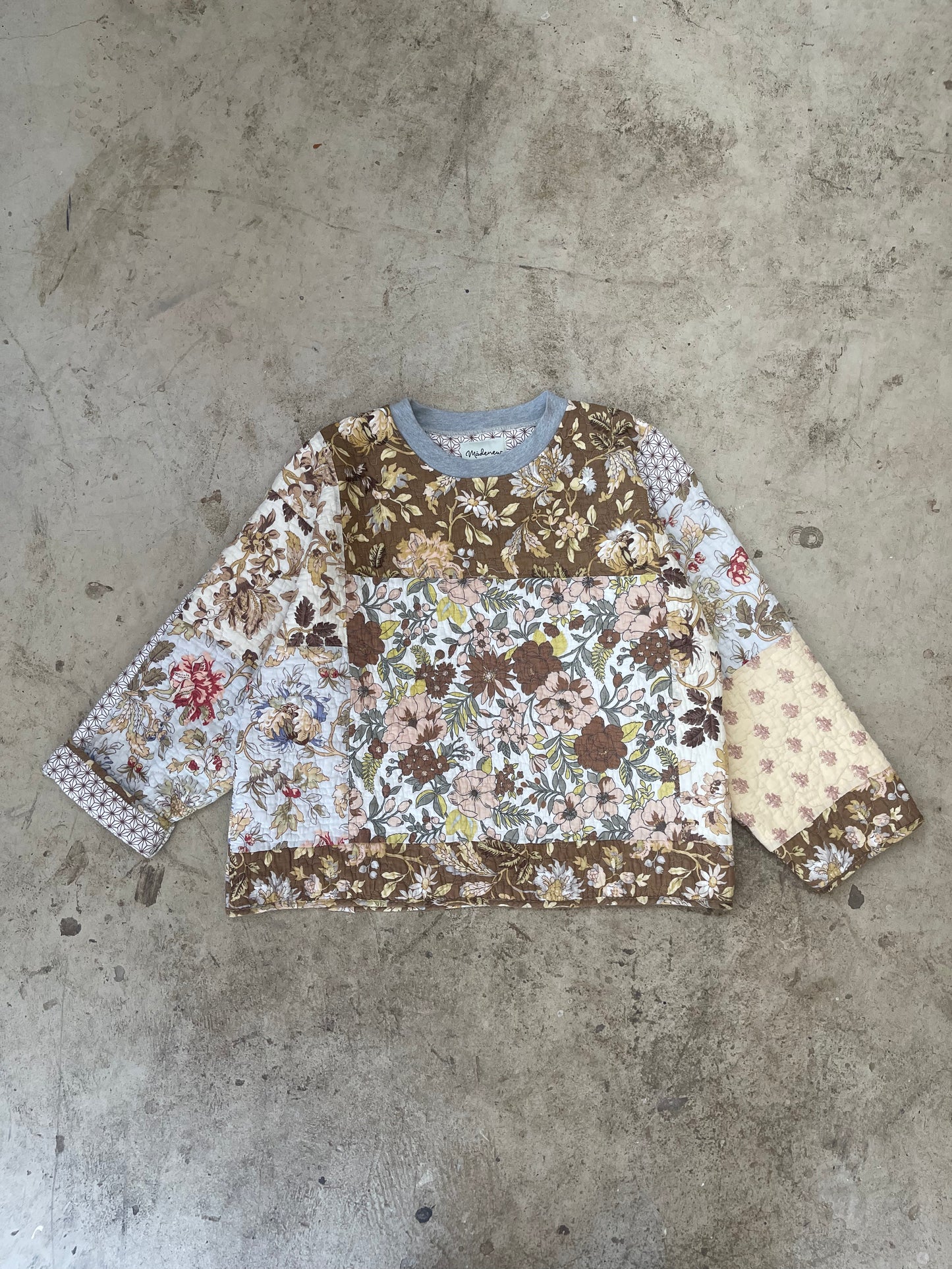 Quilted Crewneck {L/XL}