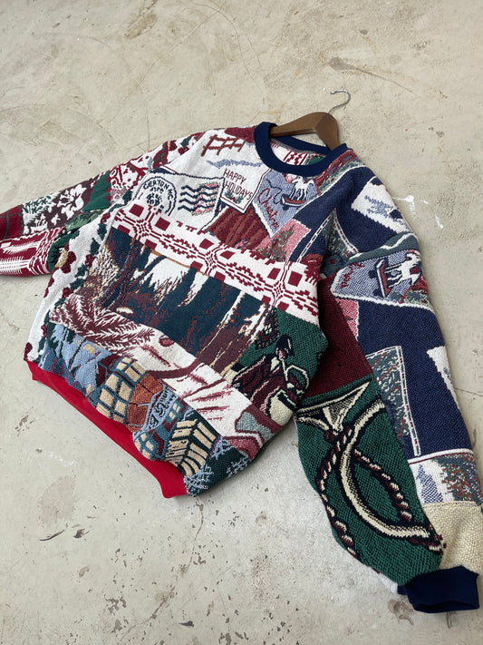 Christmas patchwork L/XL