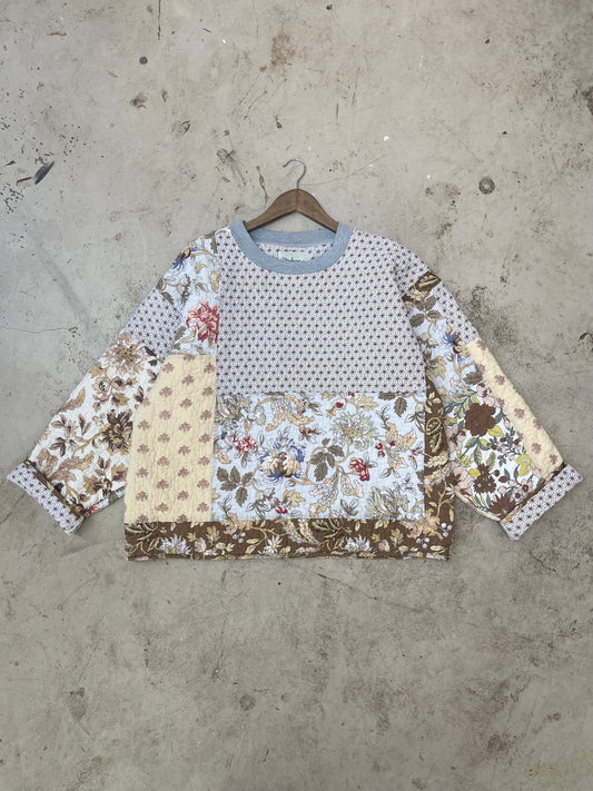 Quilted Crewneck {LXL}