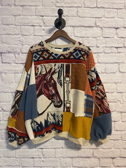 Patchwork Horse (L/XL)
